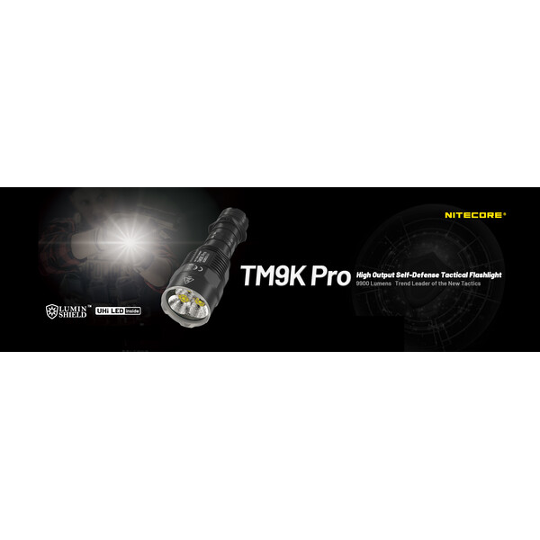 LED фенер Nitecore TM9K Pro