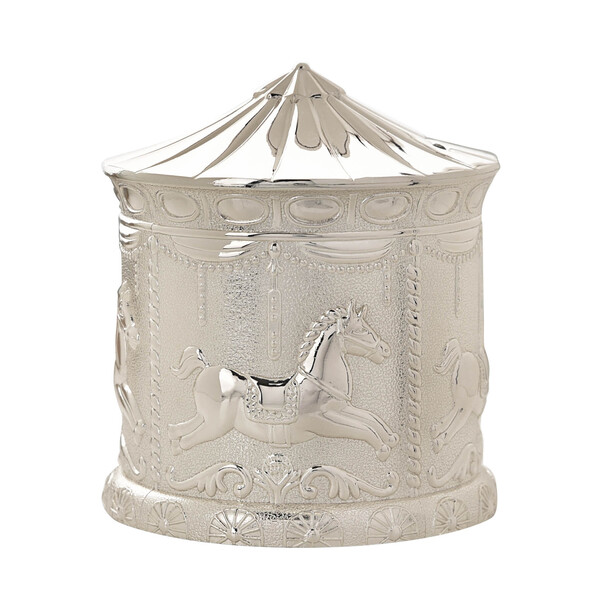 Касичка Bambino Carousel, посребрена