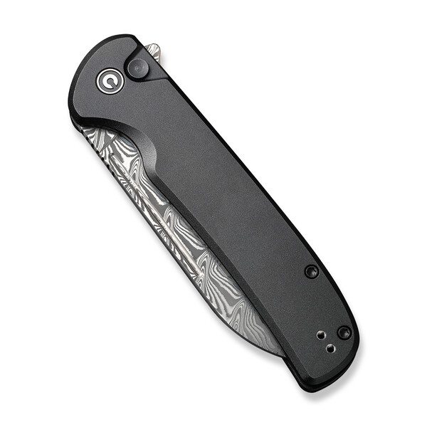 Джобен нож CIVIVI Chevalier II Black Aluminum / Damascus