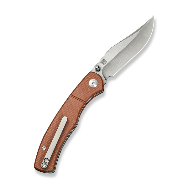 Джобен нож CIVIVI Clingman Brown Canvas Micarta