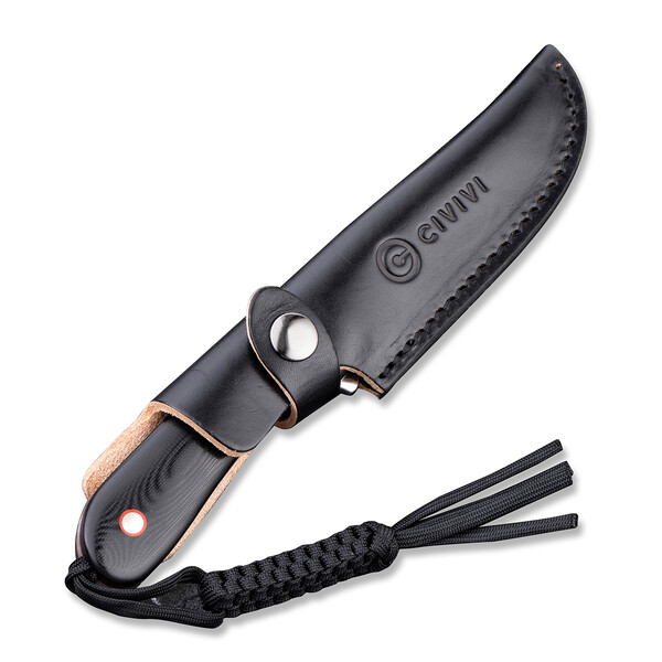 Туристически нож CIVIVI Fixed Blade Elementum Black/Red G10