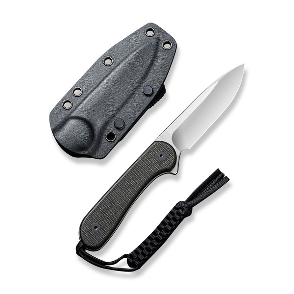 Туристически нож CIVIVI Fixed Blade Elementum Dark Green Micarta