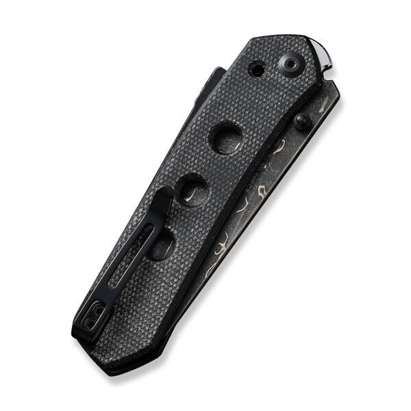 Джобен нож CIVIVI Vision FG Black Canvas Micarta / Damascus