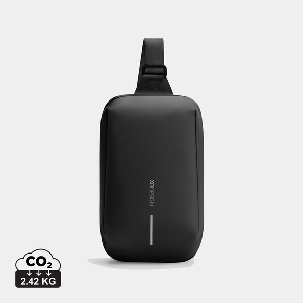 Чанта XD-design Urban Water Resistant Expandable Sling, черна