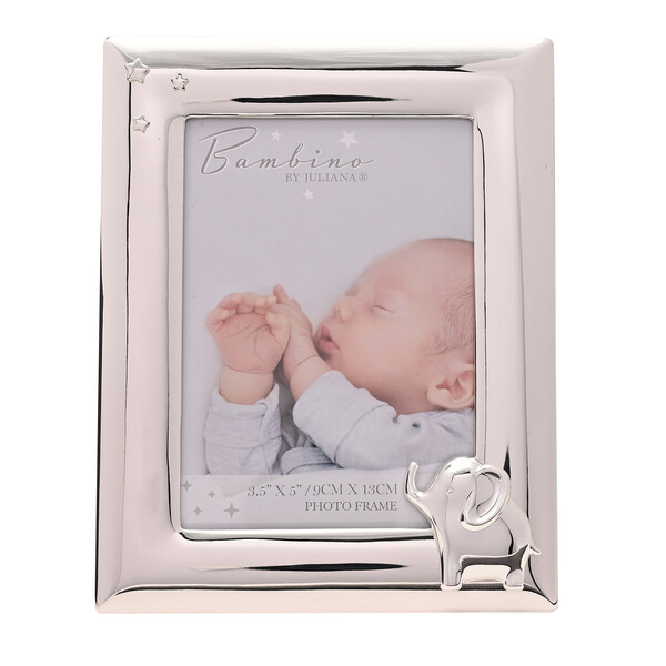Посребрена фоторамка Bambino Elephant 10 x 15 см