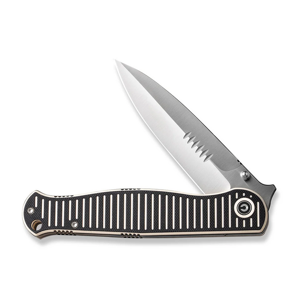 Джобен нож CIVIVI RS71 Milled Ivory / Black G10