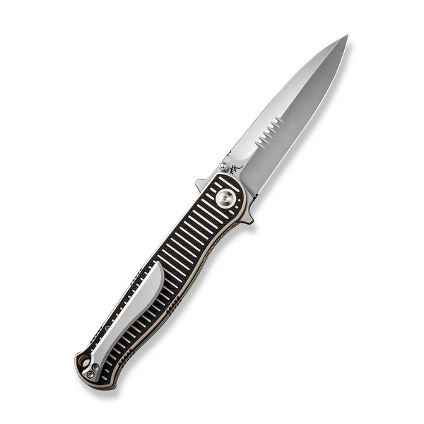 Джобен нож CIVIVI RS71 Milled Ivory / Black G10