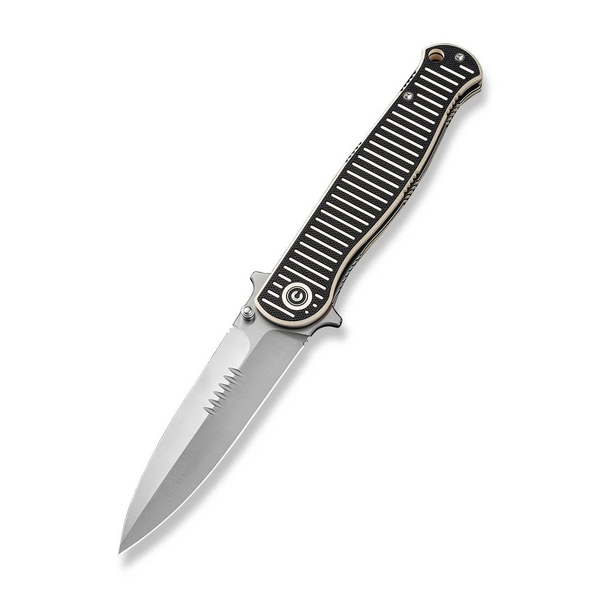 Джобен нож CIVIVI RS71 Milled Ivory / Black G10