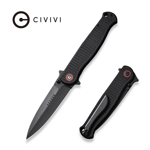 Джобен нож CIVIVI RS71 Milled Black G10
