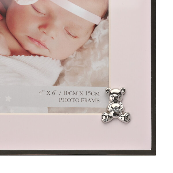 Фоторамка Bambino Teddy, розов фон