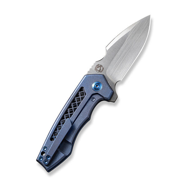 Джобен нож WEKNIFE Harpen Blue Titanium