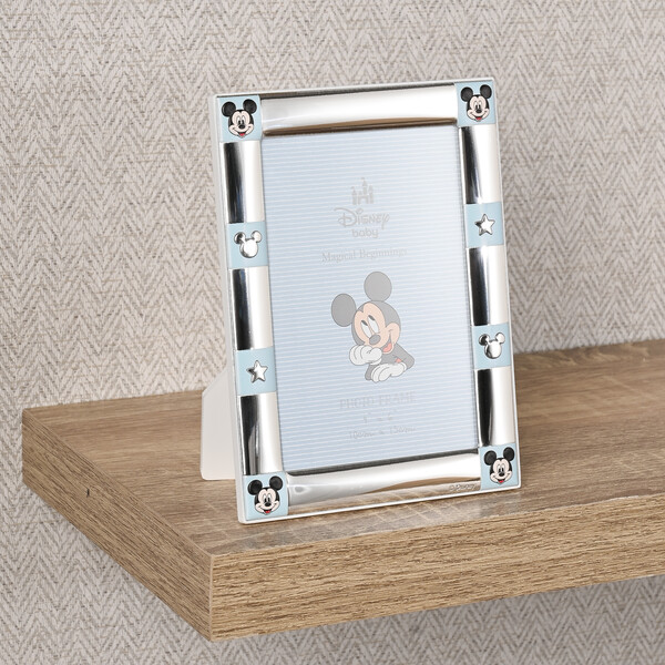 Посребрена фоторамка Disney Silver 999 Mickey 10 x 15 см