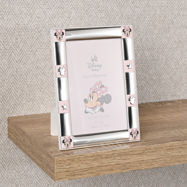 Посребрена фоторамка Disney Silver 999 Minnie 10 x 15 см
