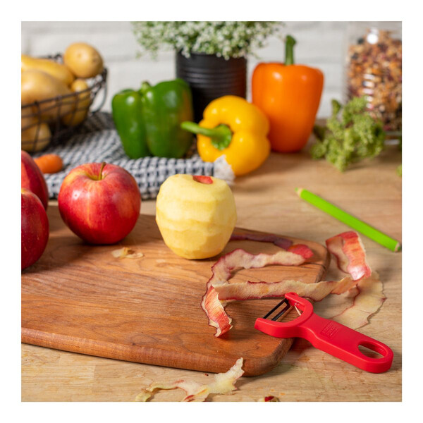 Белачка Kuhn Rikon Swiss Peeler, червена