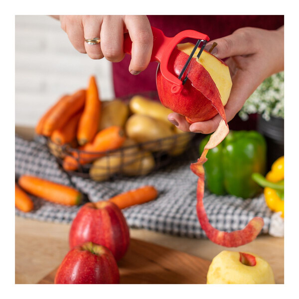 Белачка Kuhn Rikon Swiss Peeler, червена