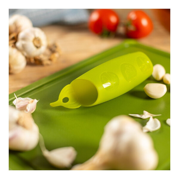Белачка за чесън Kuhn Rikon Garlic Peeler, зелена