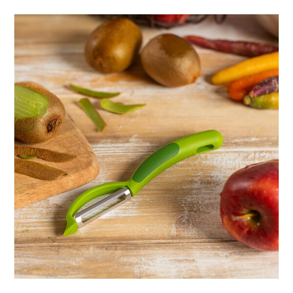 Белачка Kuhn Rikon Peeler Piranha Swivel, зеленаБелачка Kuhn Rikon Peeler Piranha Swivel, зелена