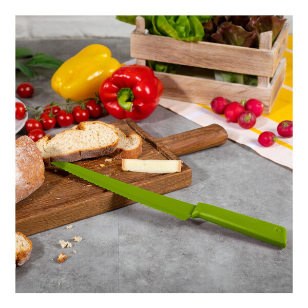 Нож за хляб Kuhn Rikon COLORI+ Bread knife, зелен