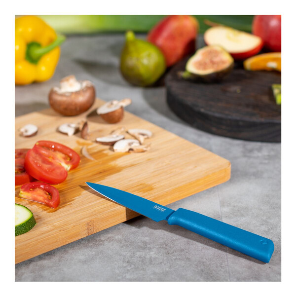 Нож Kuhn Rikon COLORI+ Paring Knife, гладко острие, син