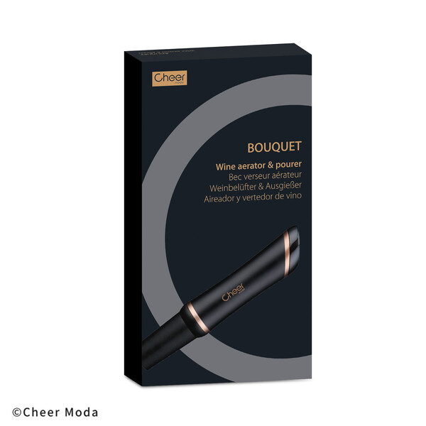 Аератор и наливник Cheer Moda Bouquet, черен