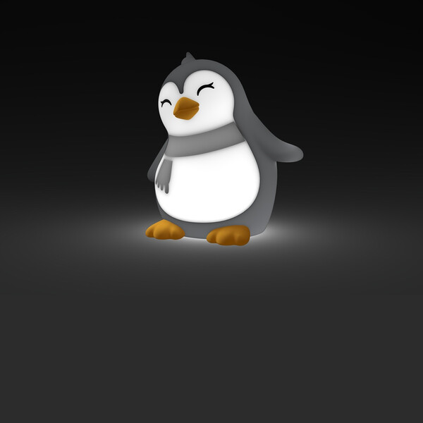 Акумулаторна нощна лампа Dhink® - Penguin