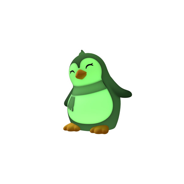 Акумулаторна нощна лампа Dhink® - Penguin