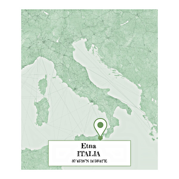 Кристална чаша Alaskan Maker TOPOGRAPHIC Etna 450мл
