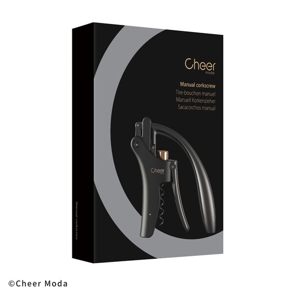 Тирбушон Cheer Moda Signature Shaduf, черен/бронз
