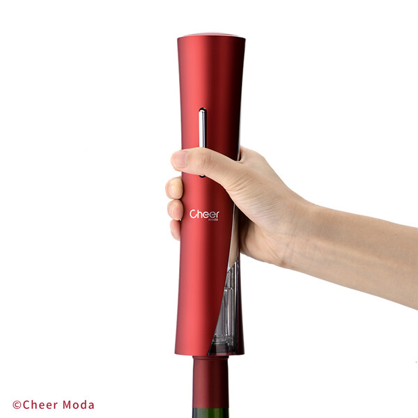 Комплект за вино Cheer Moda Coffret Skyline, червен