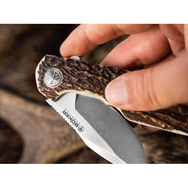 Туристически нож Boker Arbolito Heroína Stag