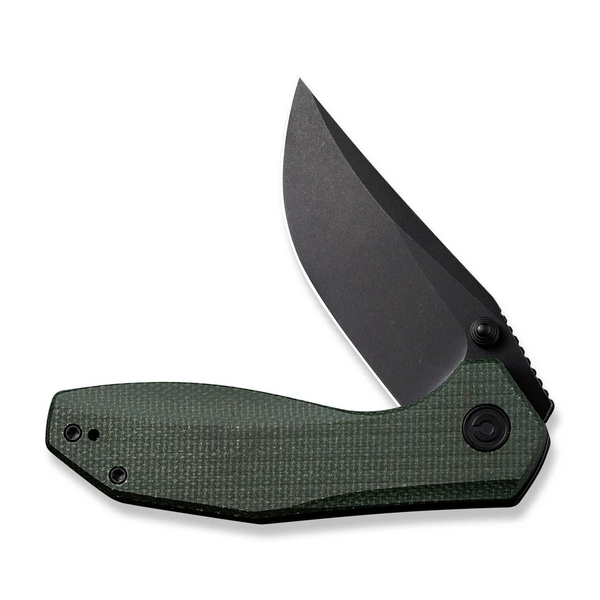 Джобен нож CIVIVI ODD 22 Green Canvas Micarta