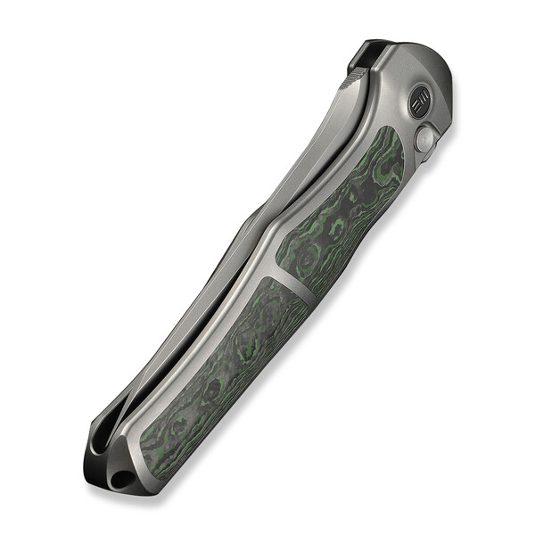 Джобен нож WEKNIFE 702XI Gray Titanium / Jungle Wear Fat Carbon Fiber Inlay