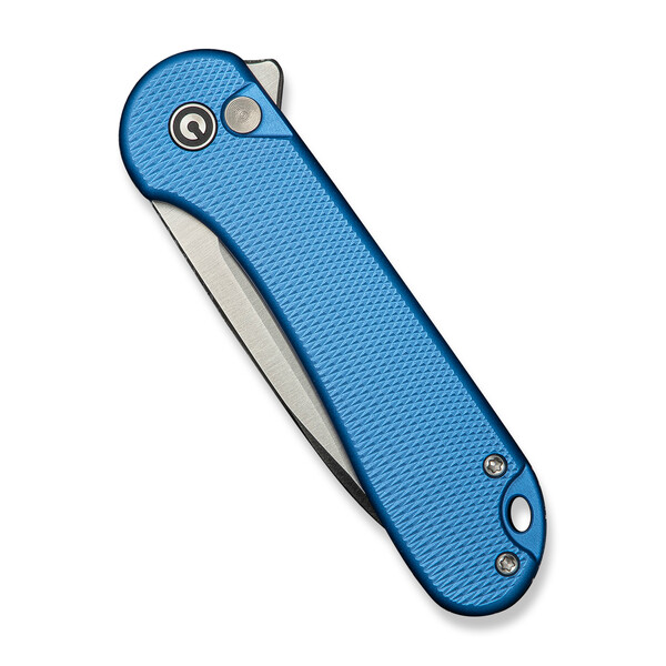 Джобен нож CIVIVI Button Lock Elementum II Diamond Patterned Blue Aluminum