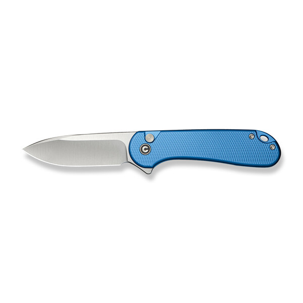 Джобен нож CIVIVI Button Lock Elementum II Diamond Patterned Blue Aluminum