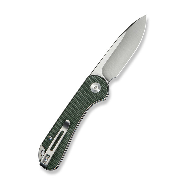 Джобен нож CIVIVI Elementum Slip Joint Green Canvas Micarta