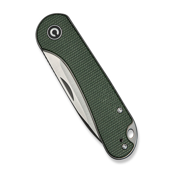 Джобен нож CIVIVI Elementum Slip Joint Green Canvas Micarta
