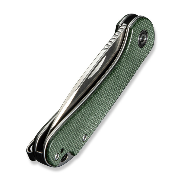 Джобен нож CIVIVI Elementum Slip Joint Green Canvas Micarta