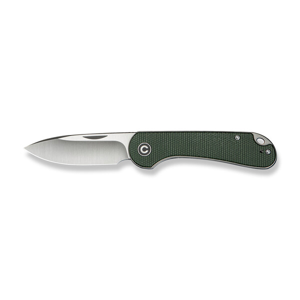 Джобен нож CIVIVI Elementum Slip Joint Green Canvas Micarta