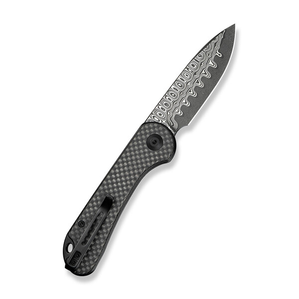 Джобен нож CIVIVI Elementum Slip Joint Twill Carbon Fiber / Damascus