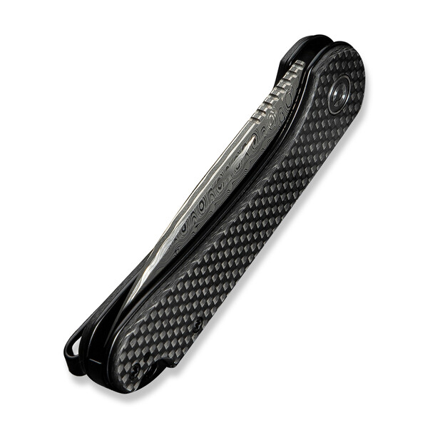 Джобен нож CIVIVI Elementum Slip Joint Twill Carbon Fiber / Damascus
