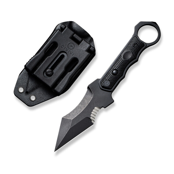 Туристически нож CIVIVI Orthrus G10 Black / Black