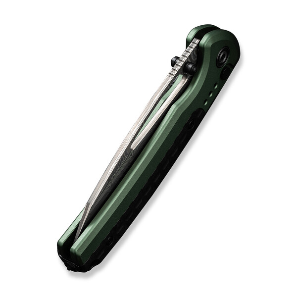Джобен нож CIVIVI Sentinel Strike Aluminum Green & Black FRN / Damascus