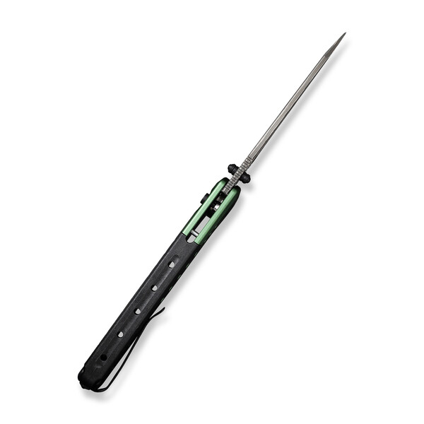 Джобен нож CIVIVI Sentinel Strike Aluminum Green & Black FRN / Damascus