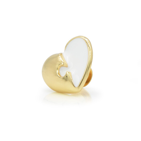 Значка Metalmorphose Fashion Couple Puzzle Heart