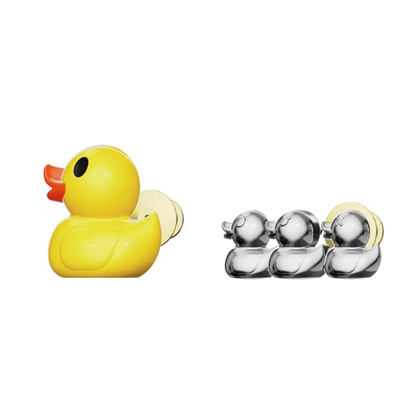 Значка Metalmorphose Fashion Family duck