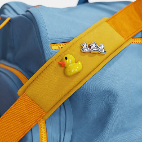 Значка Metalmorphose Fashion Family duck