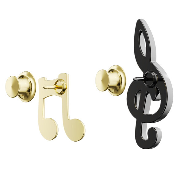 Значка Metalmorphose Fashion Solkey & Music Note