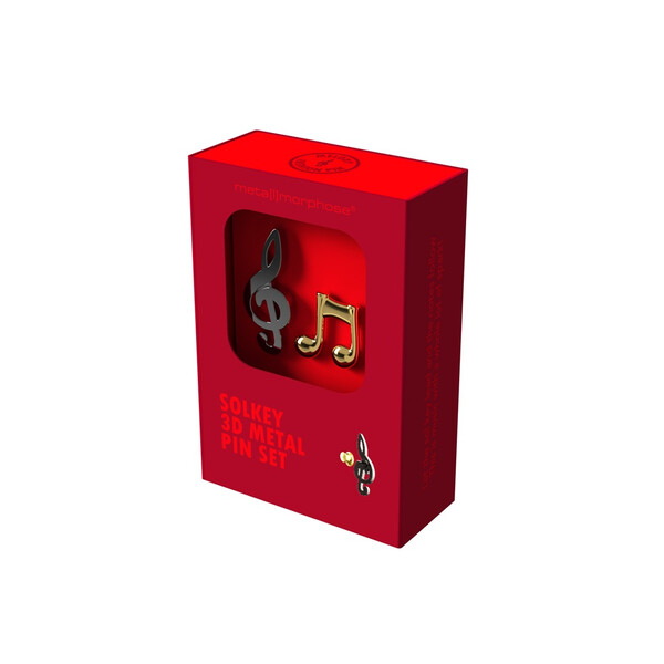 Значка Metalmorphose Fashion Solkey & Music Note