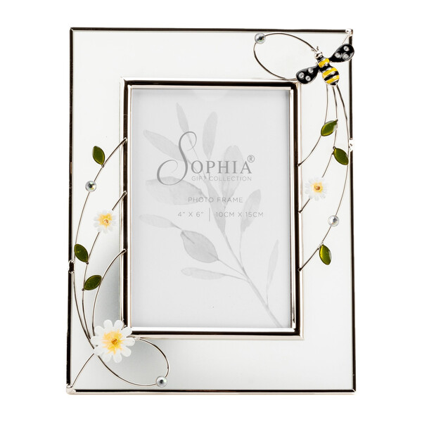 Фоторамка Sophia Classic Glass & Wire Bumble Bee 10 x 15 см
