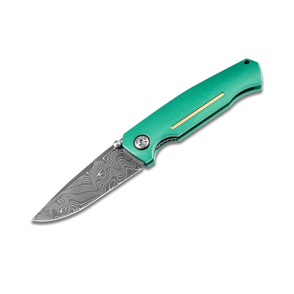 Джобен нож Boker Solingen 1969 Mach-1 Damast